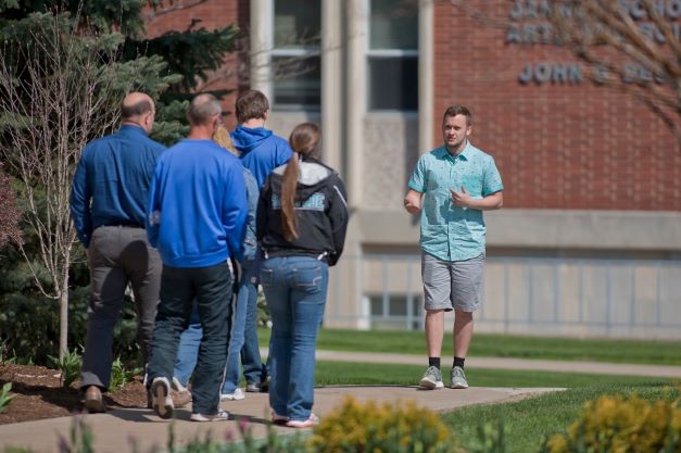 touring campus