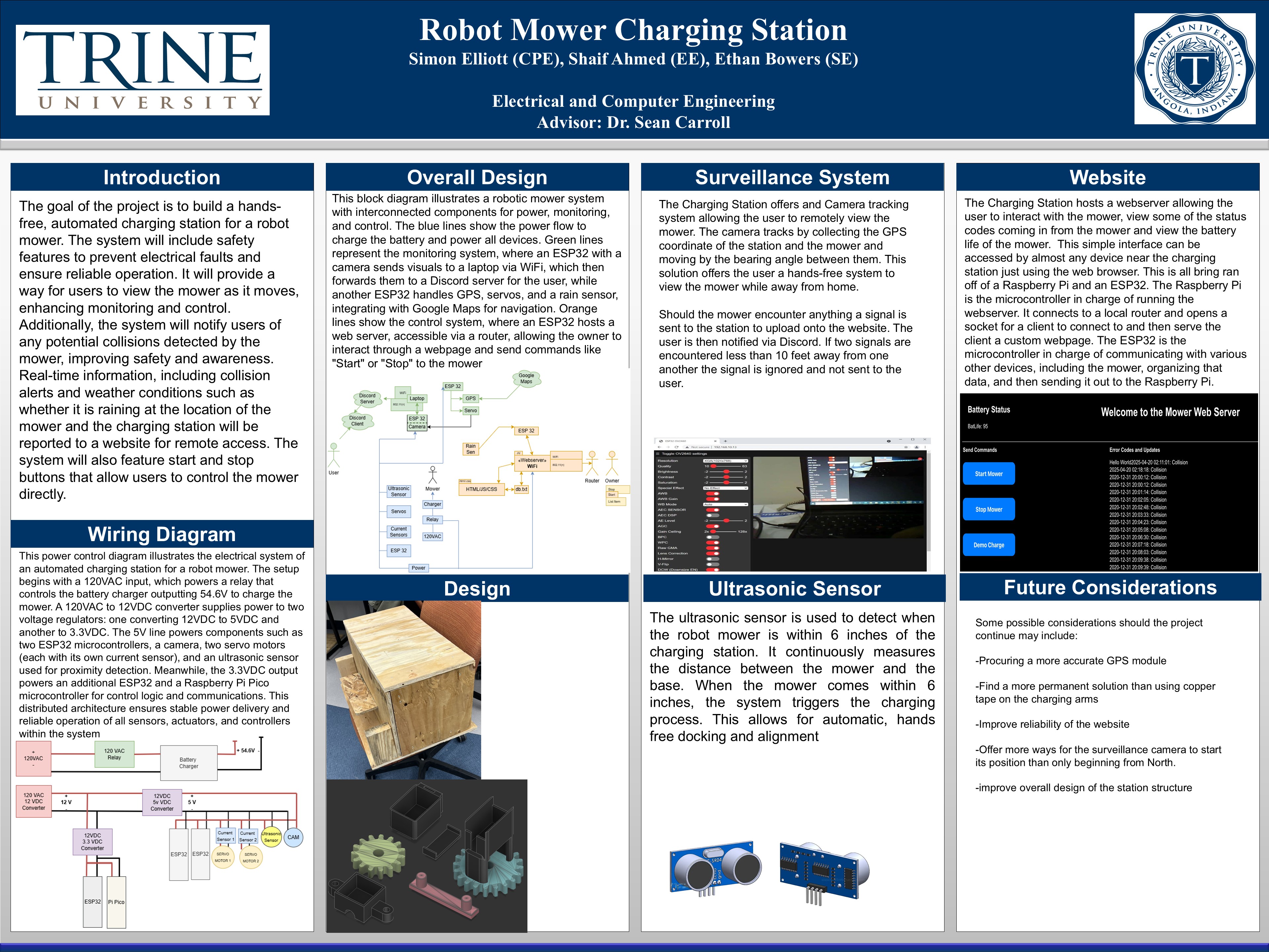 robot mower base station image