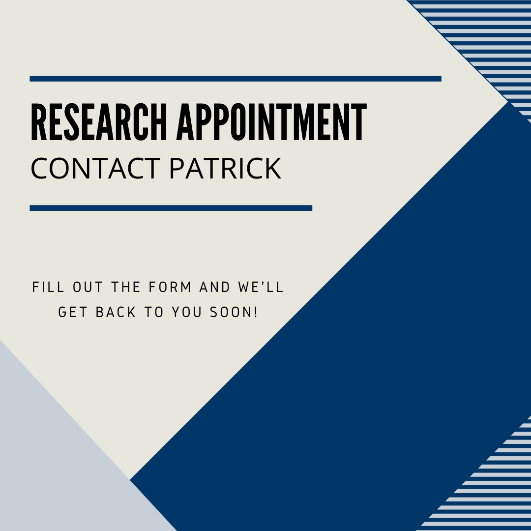 Contact Patrick for an Appointment