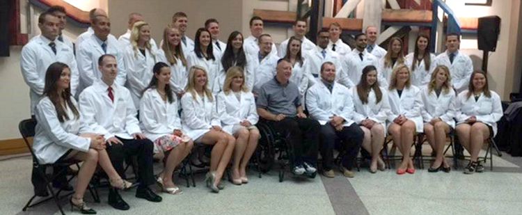 Bellarmine's new Doctor of Physical Therapy students welcomed in White Coat  Ceremony