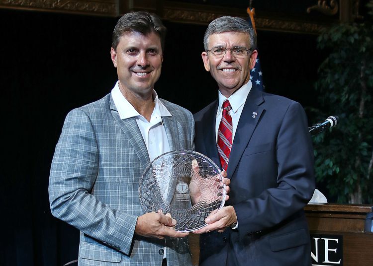 Tino Martinez hits it out of the park during talk at Trine