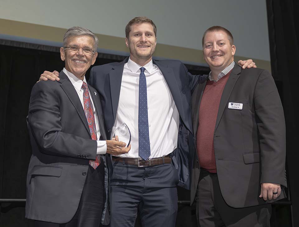 Dr. Brooks, Joe Schroeder and Tim Raftery