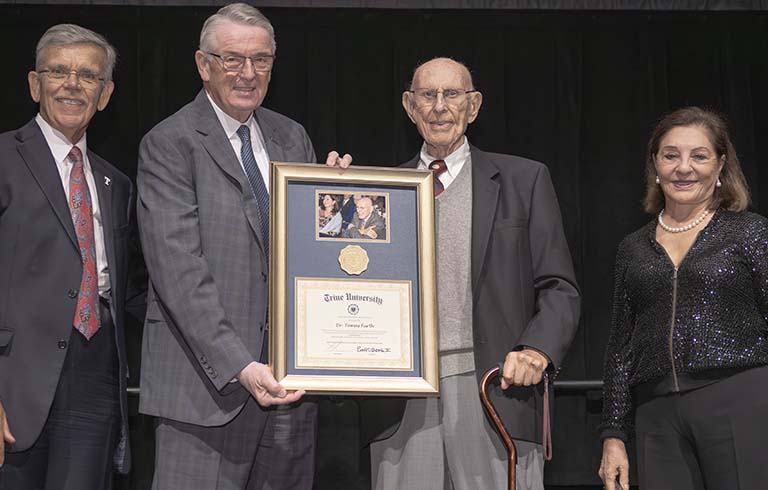 Dr. Brooks, Dr. James, Dr. Furth and Ema Furth
