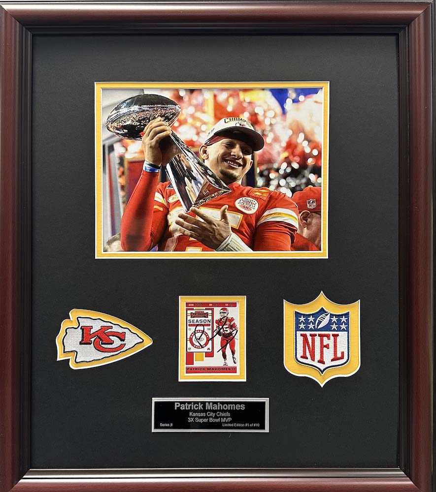 Patrick Mahomes display