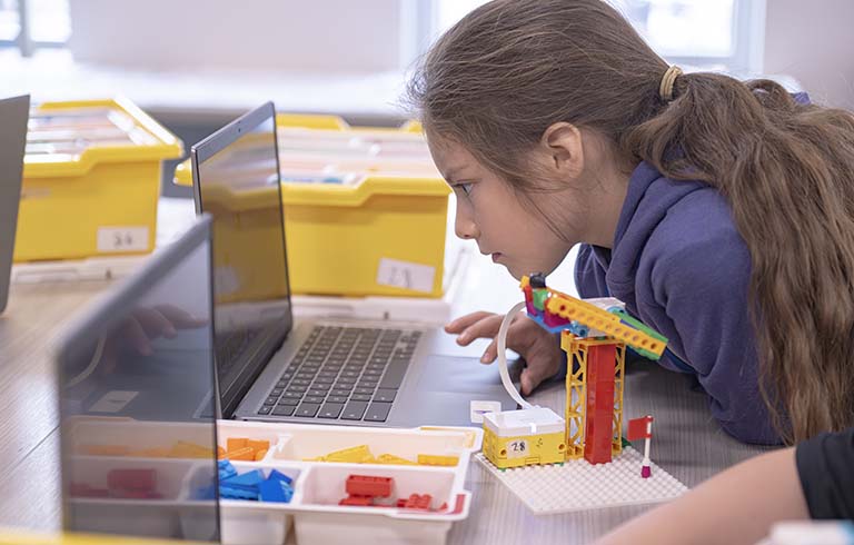 Student at LEGO Camp