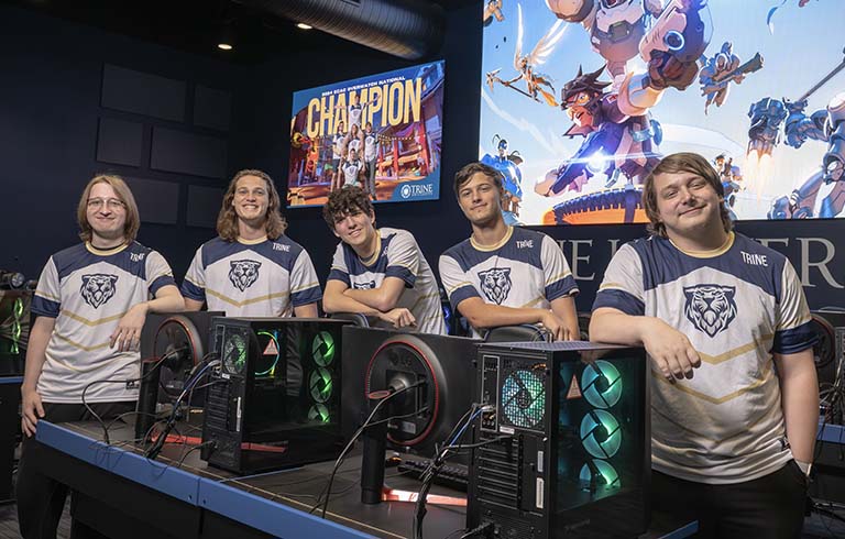 Trine University Overwatch varsity team