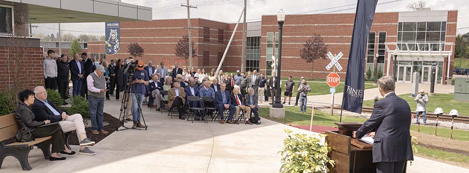 Pellegrino Student Design Center groundbreaking