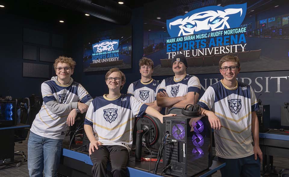 Trine University Overwatch Gold team