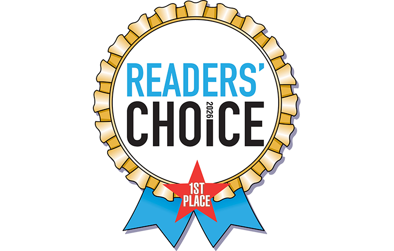 Readers Choice first place logo